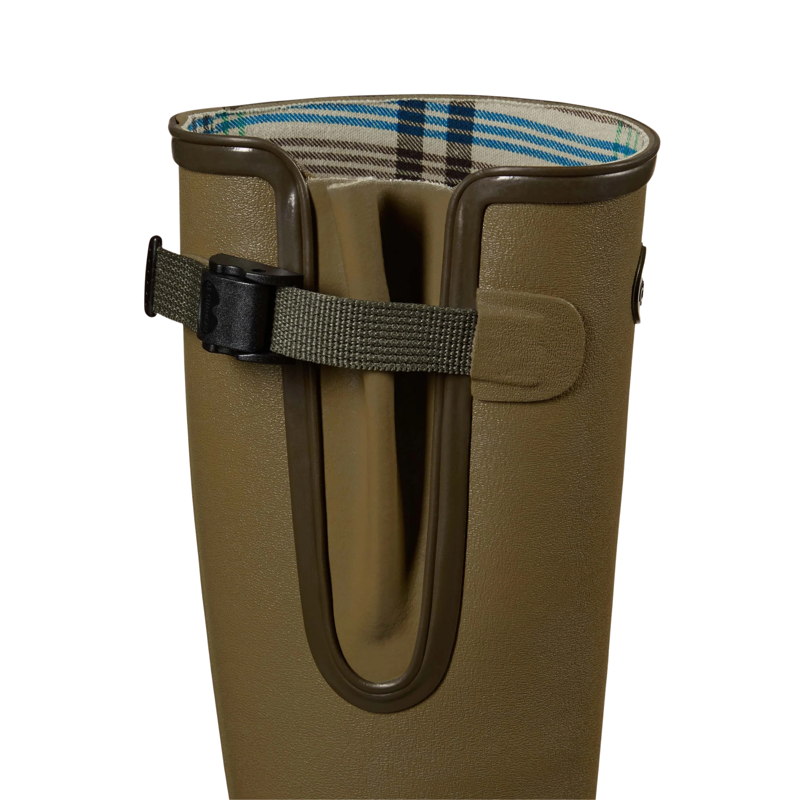 Le Chameau Vierzon Women's Jersey Lined Wellington Boot in Vert Vierzon-2